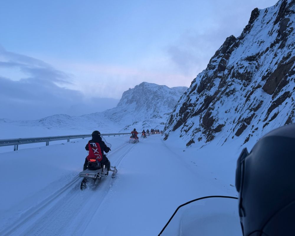 Snowmobile - Newbie Tour - Backcountry Greenland