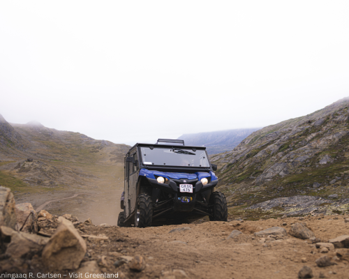 Mountain safari i UTV