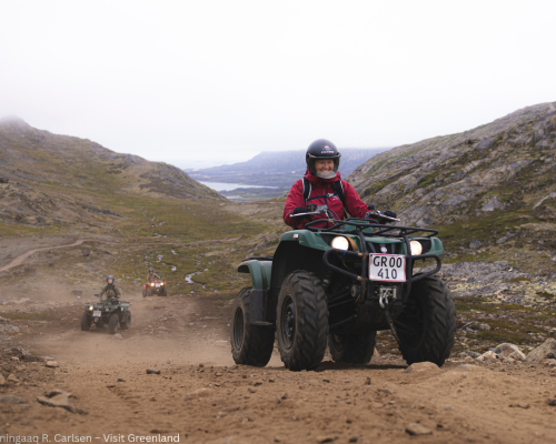 Arctic Circle Viewpoint tour by ATV